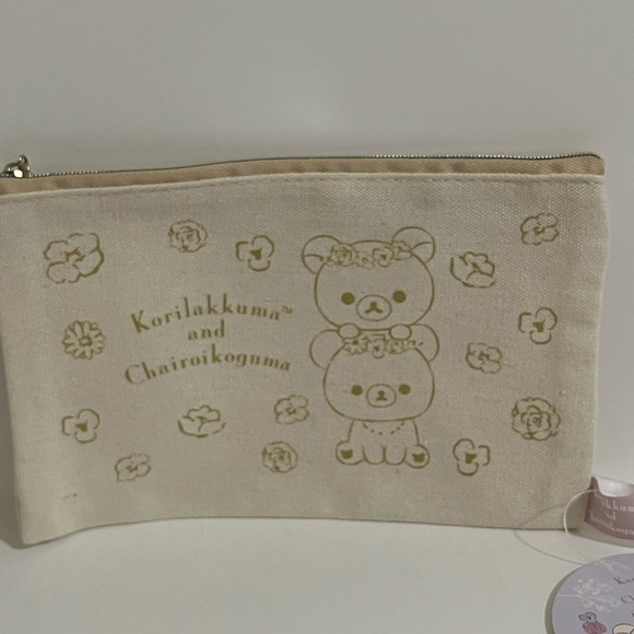 Korilakkuma and Chairoikoguma Thin Pouch - Picture 3 of 7